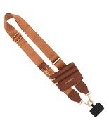 Clip &amp; Go Phone Purse Crossbody Strap Zippered Pouch Brown - $658.58 MXN