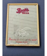 Magnus Beck Brassage Co Beck&#39;s Buffalo Best Bière Barre Signe Miroir 14 ... - $6,307.49 MXN