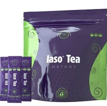 Tlc Iaso Tea Instant 100 Sachets Tea 4 Bags - Lemon Free Shipping - £45.54 GBP