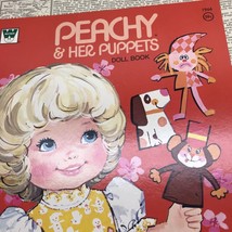 Paper Doll Uncut Peachy &amp; Her Puppets 1974 Whitman - £13.54 GBP