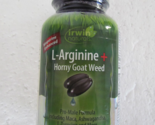 Irwin Naturals L-Arginine + Horny Goat Weed Pro-Male Formula 75 Soft Gel... - £13.43 GBP