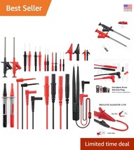 Complete 23PCS Professional Multimeter  Leads Set with Replaceable Probes - $61.72