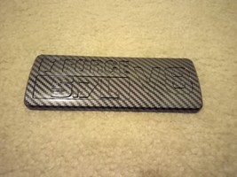 One iForce 5.7L V8 Emblem Overlay Carbon Fiber Design Black Gray - £19.65 GBP