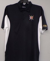 Vegas Golden Knights Secondary Logo Embroidered Mens Polo XS-6XL, LT-4XLT New - £22.41 GBP+