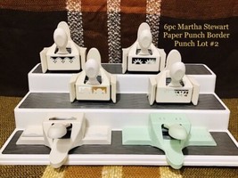 Martha Stewart 6pc Paper  Punch Lot #2 - $84.15