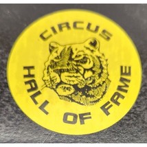 Circus Hall of Fame round cardboard Ephemera - Peru Indiana - £5.94 GBP