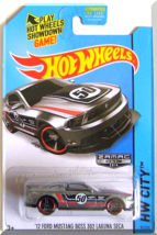 Hot Wheels - &#39;12 Ford Mustang Boss 302 Laguna Seca: ZAMAC #018 - HW City... - $4.00