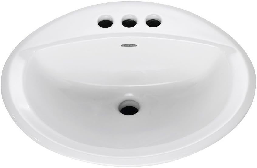 American Standard 0476028.020 Aqualyn Countertop Sink, White - $76.99