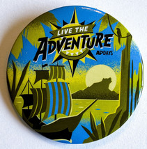 Disneyland Resort Ap Days 2016 Adventure Button Badge Pin Parrot Passholder - $10.40