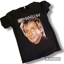 Barry Manilow, T Shirt, Large, Black, &quot;One Last Time&quot; 2015 Tour, 2 Sided - £12.73 GBP