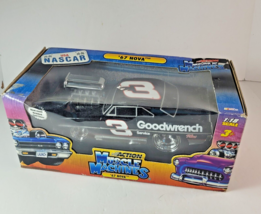 1967 Chevy Nova Dale Earnhardt Sr 1:18 scale #3 Goodwrench Muscle Machines - £77.86 GBP