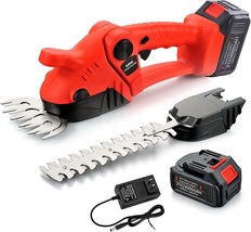 Maxman Cordless Hedge Trimmer - 2 In 1 Electric Grass Cutter, 21V Grass,... - $77.95