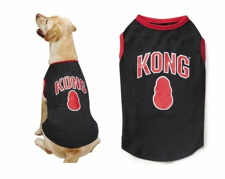 xSmall Kong Sporty Black Tank Top Tshirt For Dogs Stylish Comfortable CL... - $12.76