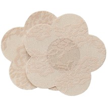 3 Sets Flower Pasties Petals Nipple Covers Self Adhesive Three Pair Nude... - £13.17 GBP