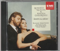 Roberto Alagna &amp; Angela Gheorghiu Duets &amp; Arias with Orchestra Music CD 1996 EMI - £6.33 GBP