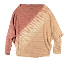 BKE Buckle Womens Small Oversized Pink Dolman Pullover Ombre&#39; Sweater Bo... - $18.99