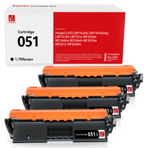 3 Pack Toner Cartridge for Canon 051 ImageCLASS MF267ic MF269dw MF263dn ... - $47.99