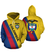 Colombia Country Flag Hoodie Adults And Youth - $76.57 CAD