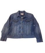 Levi&#39;s Blue Jean Denim Jacket San Francisco Womens XL - $21.25