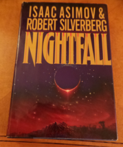 Nightfall by Robert Silverberg update &amp; Isaac Asimov 1990 HCwDJ  277 pages VG+ - £19.93 GBP