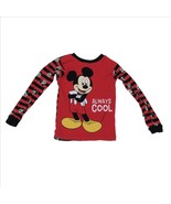Childs Micky Mouse Red Long Sleeve Top US size 5T - $111.31 MXN