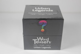 Urban Legends Word Teasers Conversation Starter Family Fun Party Card Ga... - £10.39 GBP