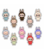 Labubu Set of 10 Stickers, Peel N&#39; Stick, Different sizes - $19.14 CAD+