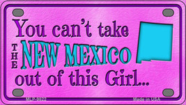 New Mexico Girl Novelty Mini Metal License Plate Tag - $14.95