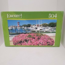 Encore Hilton Head Lighthouse 504 Piece Jigsaw Puzzle Factory New and Se... - $9.49