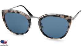 New Prada Spr 20U HU7-219 Grey Tortoise /BLUE Lens Sunglasses 54-22-140 B47mm - £137.92 GBP