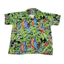 Ocean Current Mens Shirt XL Multicolor Short Sleeve Hawaiin Casual Button Up - £14.68 GBP