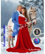 Donald Trump and Melania Trump wall art - $30,822.24 CAD
