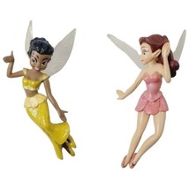 Disney Parks Tinkerbell Fairies of Pixie Hollow 4&quot; Figures Rosetta &amp; Iridessa - £5.43 GBP