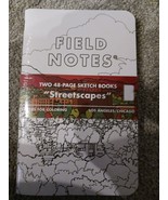 Field Notes: two 48 page streetscapes sketch books Los Angeles/ Chicago new - $17.81