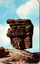 Balanced Rock Garden of the Gods Pike Peak Region CO Postcard PC56 - £3.97 GBP