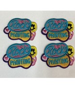 LOT 4 Girl Scout Fun Patches Rock Painting 2” BSA GS - $101.49 MXN