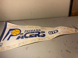 Vintage Indiana Pacers NBA GTE Pennant 30 inches long - £10.97 GBP