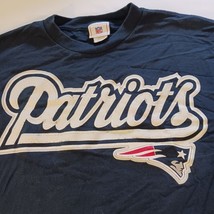 NFL Men’s New England Patriots Long Sleeve Blue Cotton T-Shirt Medium M image 3