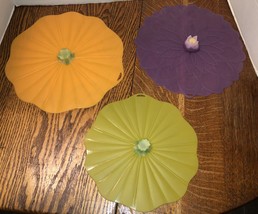 3 Charles Viancin Silicone Covers-2 12&quot; and 1 10&quot; - $14.95