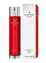 Swiss Army For Her * Victorinox 3.4 Oz / 100 Ml Edt Women Perfume Spray - £48.90 GBP