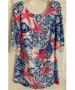 Lilly Pulitzer July 4th She She Shells HARBOUR TUNIC Dress S Starfish - £26.47 GBP