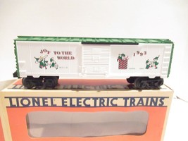 LIONEL 19922- 1993 CHRISTMAS BOXCAR -  0/027- BOXED  - NEW- SH - £25.56 GBP