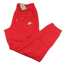 Nike Sportswear Club Tribute Jogger Pants Men&#39;s Size Medium Red NEW DA0007-657 - £37.53 GBP