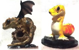 1/32 2pcs Resin Model Kit Cute Dinosaurs Reptiles Fairy Tales Unpainted - £52.39 GBP