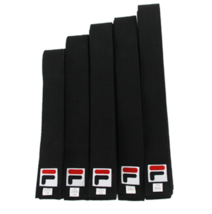 FILA Dan Taekwondo Belt Taeguk Stripe Sportswear Band Name Embroidery Bl... - €19,60 EUR+