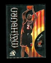 1998-99 Skybox Ex Century See Thru Holo Basketball Card #58 Jamal Mashburn Heat - £7.43 GBP