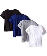 Hanes Boys X Temp T-Shirt, Medium, Black/White/Navy/Gray - £31.72 GBP