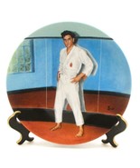 Elvis Presley Limited Edition Collectors Plate &quot;Going For The Black Belt... - $10.81 CAD