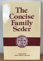 Vtg 1987 80s 90s Concise Family Seder Prepared By Rabbi Alfred J Kolatch - £19.95 GBP