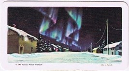 Brooke Bond Red Rose Tea Card #6 Aurora Borealis The Space Age - £0.74 GBP